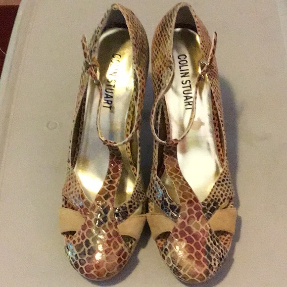 COLIN STUART high heel sz 8 B multiple colors - Picture 4 of 7